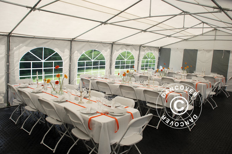 Marquee Exclusive 6x10 m PVC 900, Grey/White