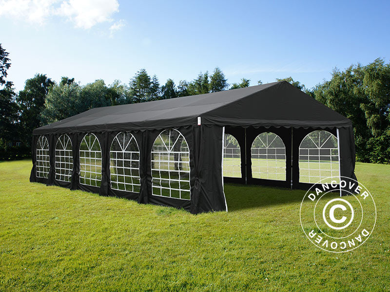 Pasākumu telts UNICO 6x12m, Melns