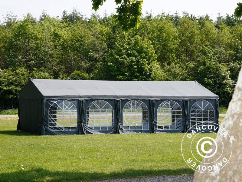 Šator za zabave UNICO 6x12m, Tamno-siva