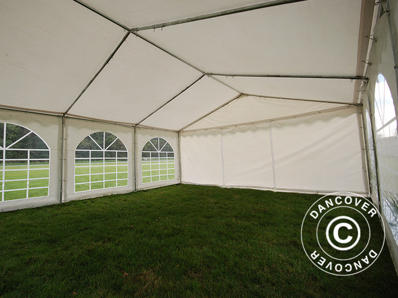 Partyzelt Original 3x6m PVC 900, Weiß