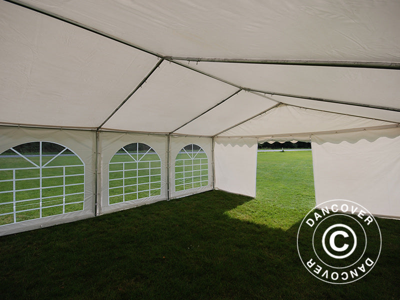 Partyzelt Original 3x6m PVC 900, Weiß