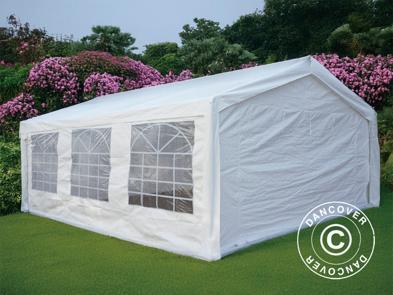 Marquee Basic 5x6 m PE 500, White