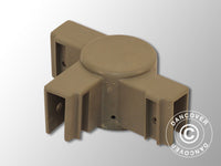 Top fitting for middle leg, Grey