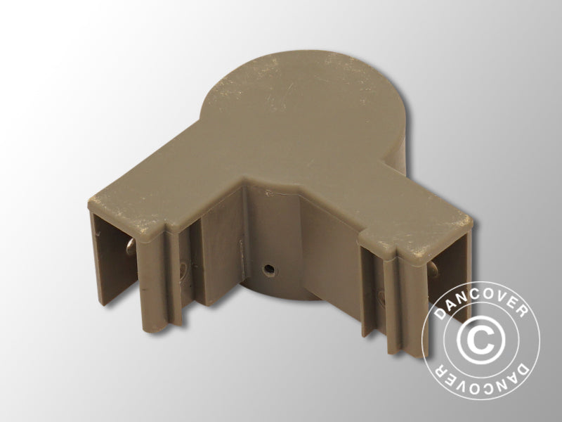 Raccord supérieur pour pied d’angle, Gris