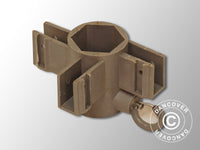 Mittelstangen-Verbindungsstück, Grau