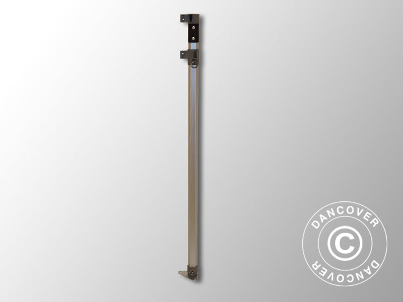 Complete corner leg 1.77/2.37 m, Grey