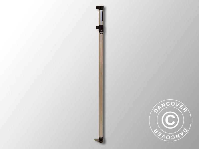 Onderdeel, Complete hoekstang 2,27/2,55m, Zwarte fitting