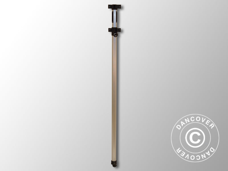 Complete middle leg 2.10/2.39 m, Black fitting