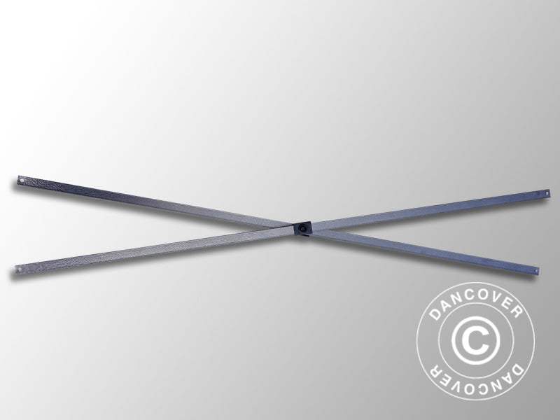 Complete scissor bar, 2 m