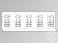 Bočna stranica s prozorom, za šator za zabave PLUS 10m, Bijela