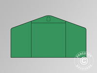 End wall/door for storage shelter PRO 8x12 m PVC, Green