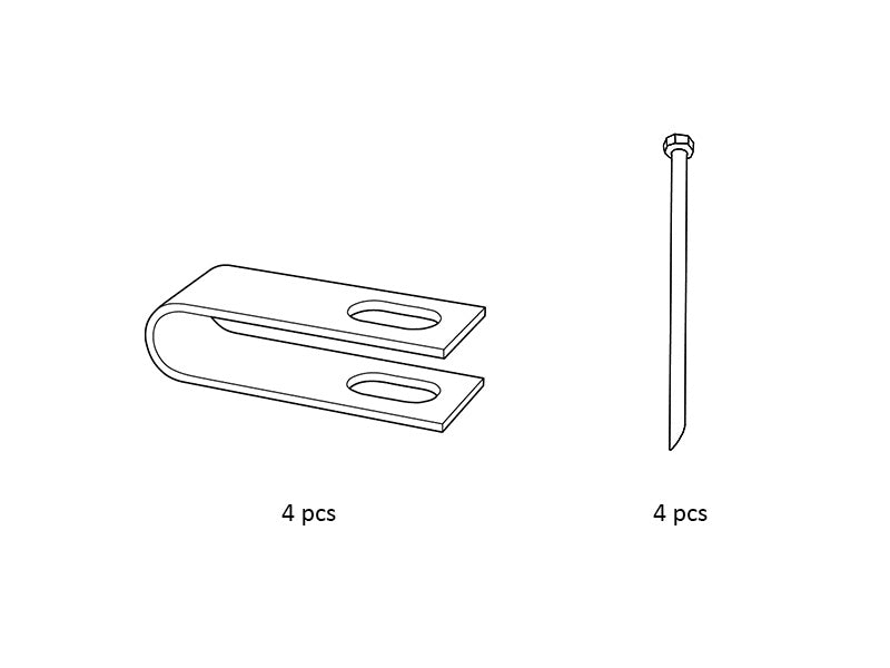Bag w/pegs and brackets for Storage PRO