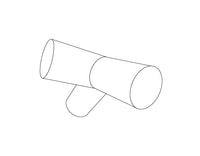 3-namjenska spojnica, Ø42mm, 140°