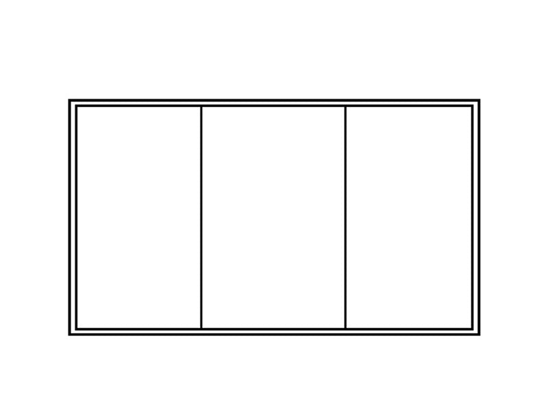 Sidewall w/door for PartyZone Pagoda, 4m, White