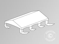 Roof cover for Marquee Original 4x6 m PVC, "Arched", White