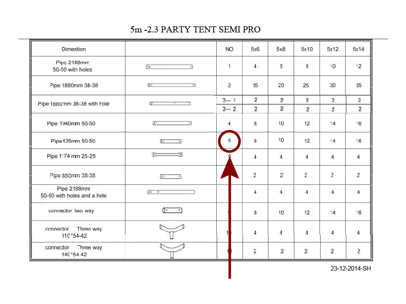 Canalón para techos, Ø50mm, 435mm