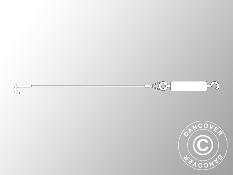 Draht mit Haken, Ø03x8410mm