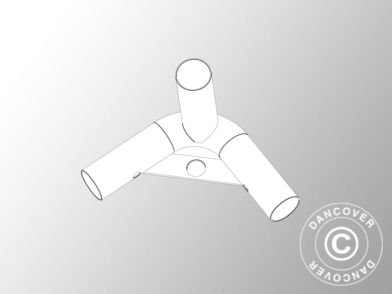 3-way corner connector