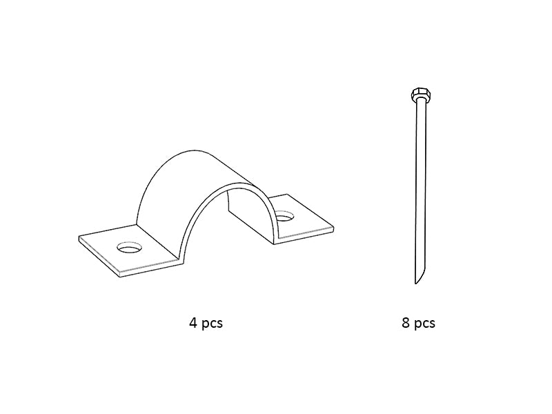 Tasche mit Heringen und Klammern für Lagerzelt PRO und Basic