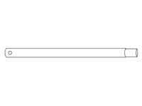 Stütze, Ø50x1640mm