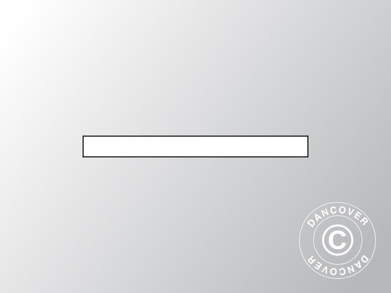 Waagerechte Rohrleitung, 980 mm