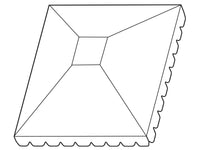 Roof for Gazebo Osiris 4x4m, Dark Beige