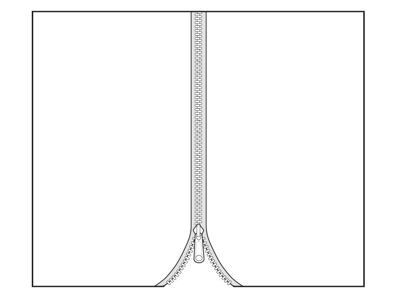 Curtain for Gazebo Osiris 4x6 m, 4 pcs, Grey