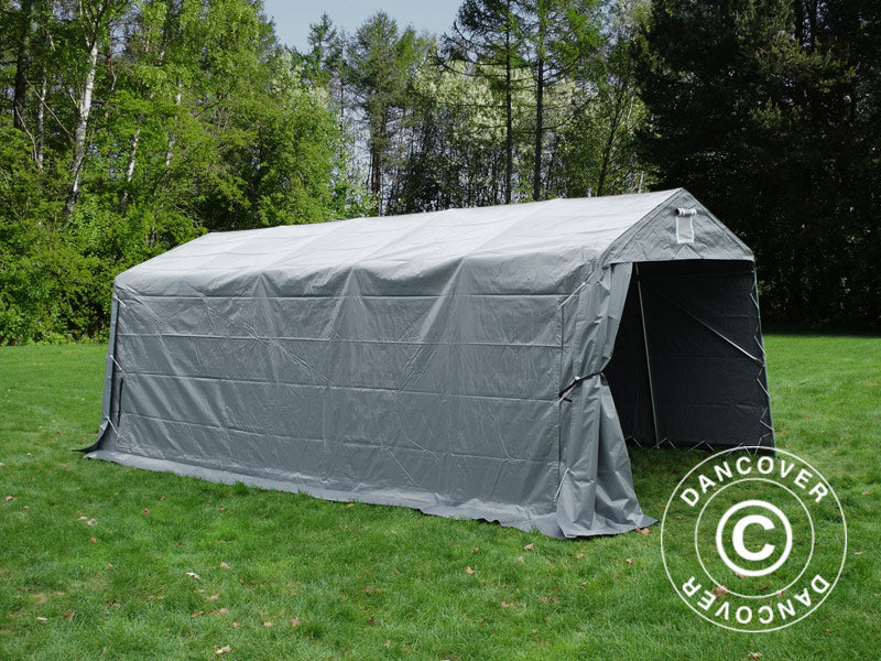Portable Garage PRO 3.3x6x2.4 m PVC, Grey