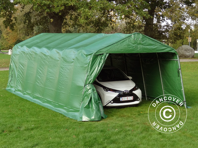 Portable Garage PRO 3.6x8.4x2.68 m PVC, Green