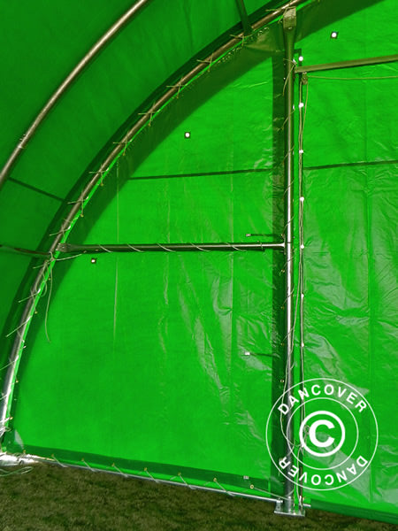Boogtent 9,15x12x4,5m PVC Groen