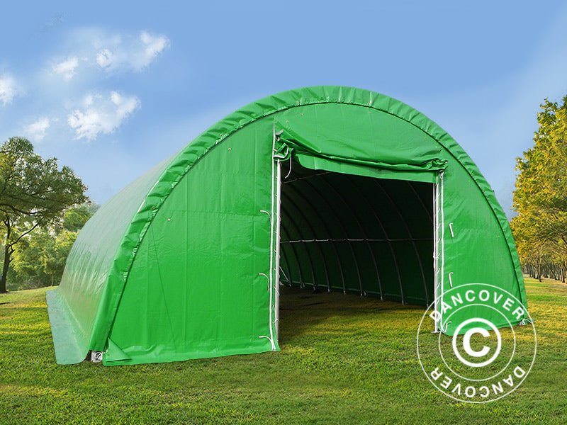 Tunnel Agricolo 9,15x20x4,5m, PVC, Verde