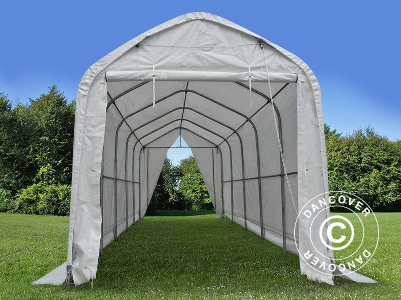 Tenda magazzino multiGarage 4x12x4,5x5,5m, Bianco