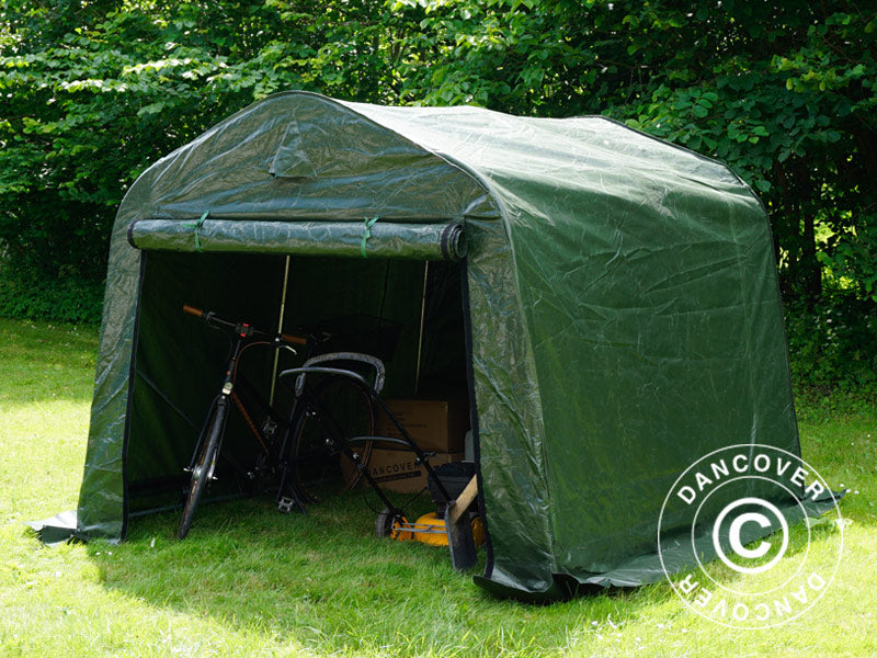 Storage tent PRO 2.4x2.4x2 m PE, Green