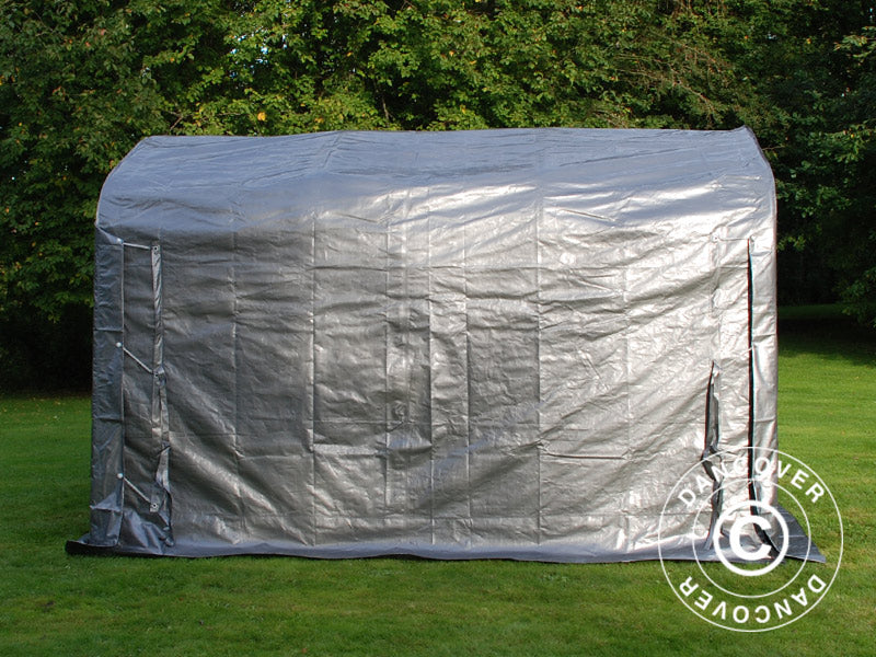 Lagerzelt PRO 2,4x3,6x2,34m PE, Grau