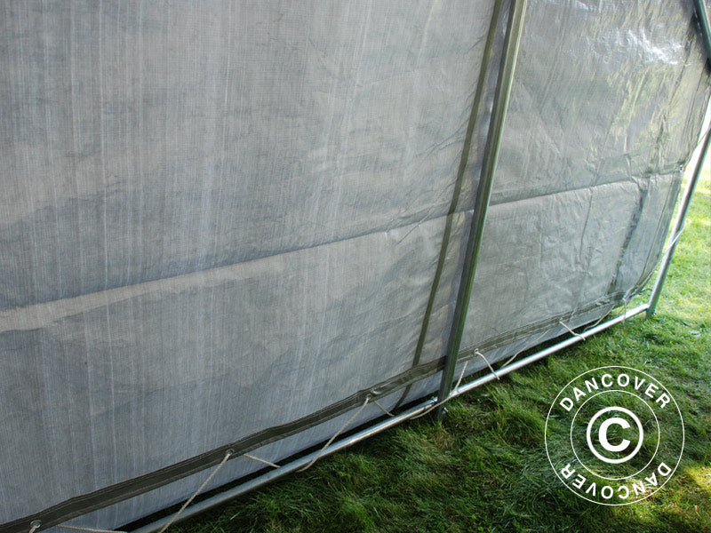 Storage tent PRO 2.4x3.6x2.34 m PE, Grey