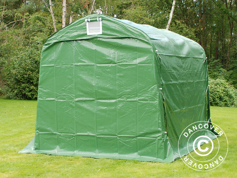 Storage tent PRO 2.4x3.6x2.34 m PVC, Green