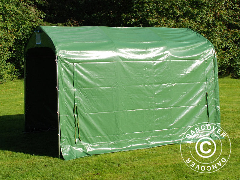 Storage tent PRO 2.4x3.6x2.34 m PVC, Green
