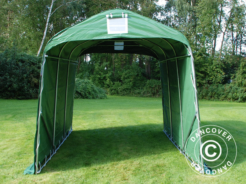 Storage tent PRO 2.4x3.6x2.34 m PVC, Green