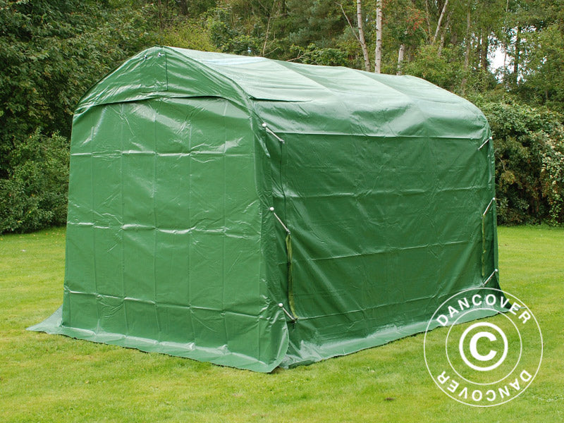 Storage tent PRO 2.4x3.6x2.34 m PVC, Green
