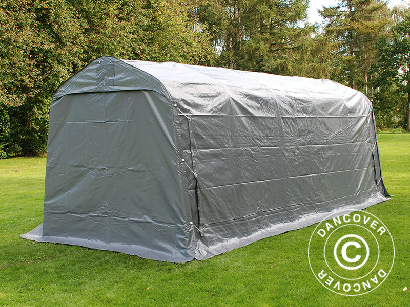 Storage tent PRO 2.4x6x2.34 m PVC, Grey