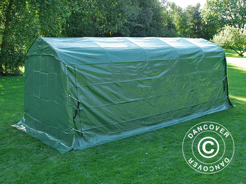 Storage tent PRO 2.4x6x2.34 m PVC, Green