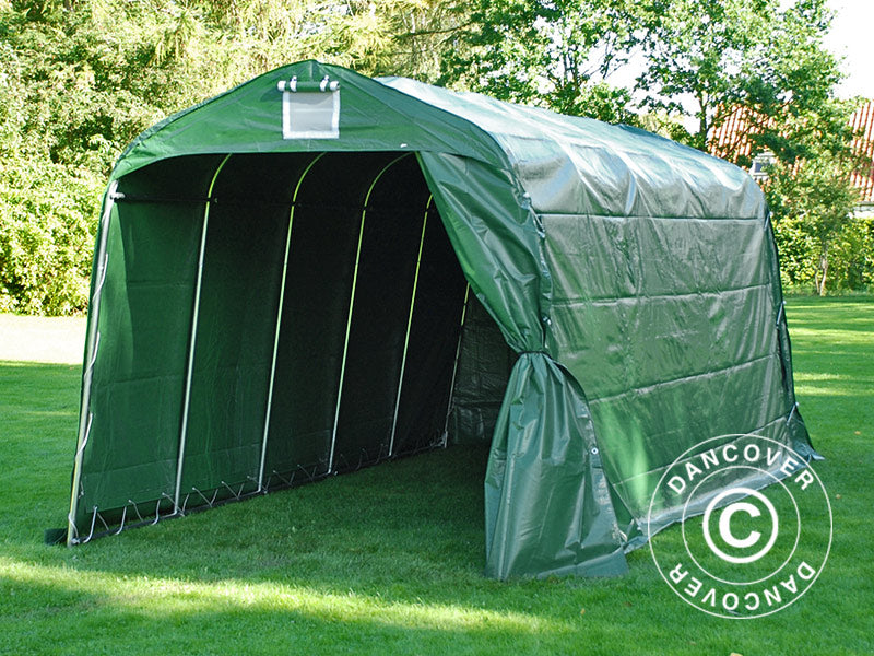 Storage tent PRO 2.4x6x2.34 m PVC, Green