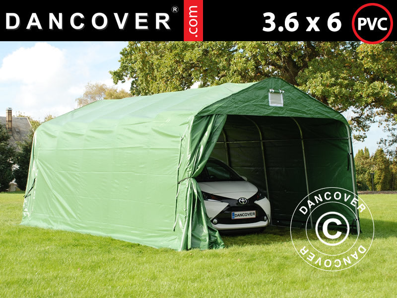 tente de garage Tente garage 3,6 x 6,0 x2,7m. Vente de tente garage. Vente de tentes abris  PVC