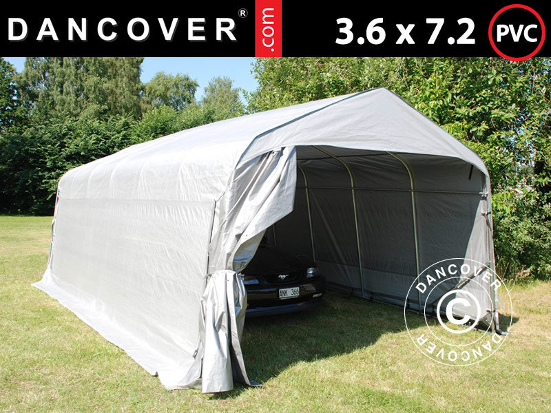carport zelt gebraucht Garagenzelt 3,6 x 7,2 x 2,7m. Lagerzelt garagen zu verkaufen. Kaufen  Garagenzelt PVC online