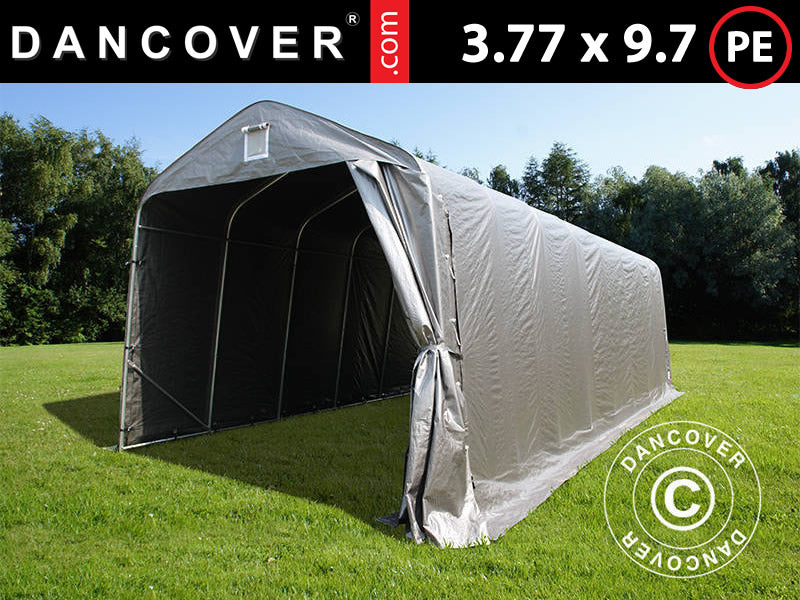 Garagenzelt 3,77x7,3 x3,24m. Lagerzelt garagen zu verkaufen. Kaufen Garagenzelt PVC online