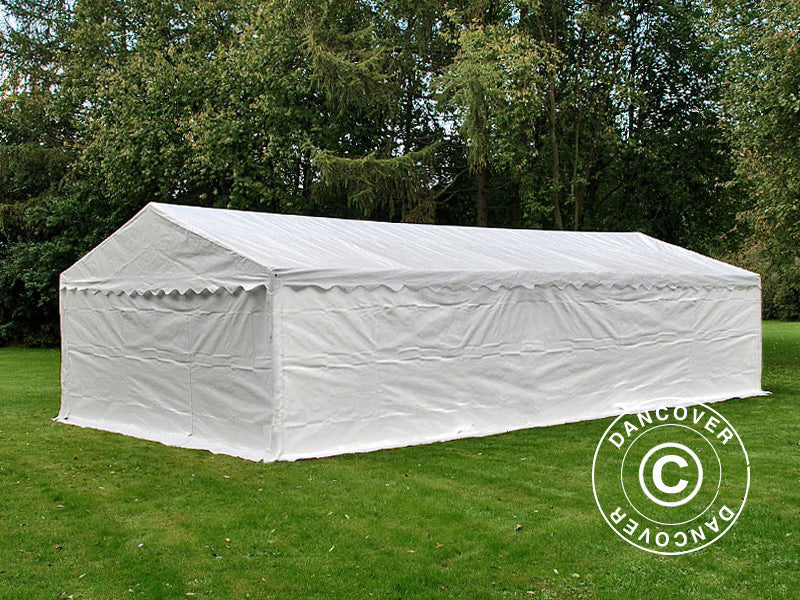 Tenda Magazzino Basic 2-in-1, 4x10m PE 700, Bianco