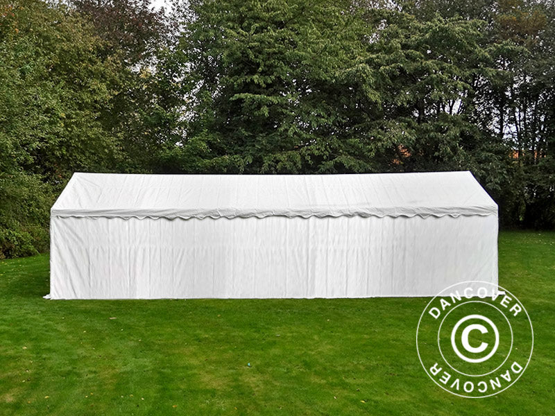 Lagerzelt-Basic 2-in-1, 6x12m PE 700, weiß