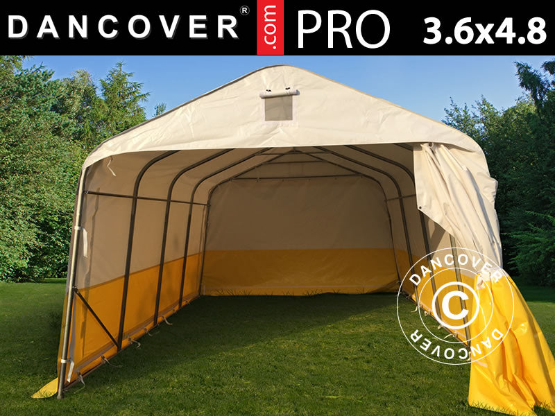 work tent Dancover Storage Work Tent 3.6x4.8m White/Yellow – Buy now