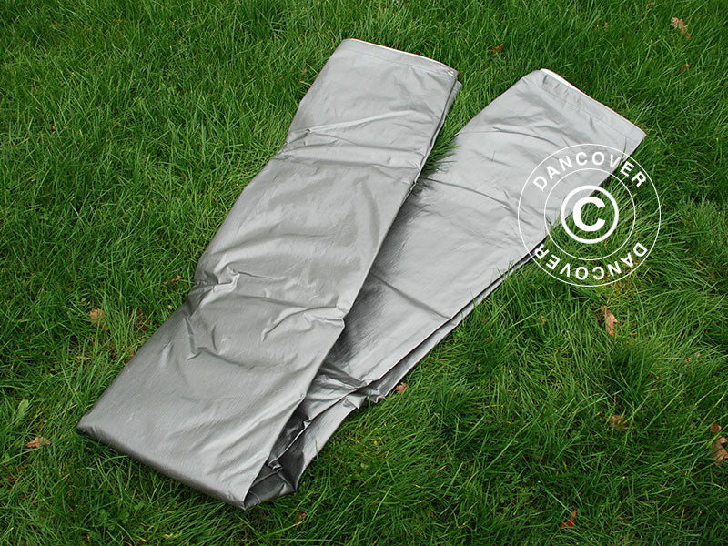 Tarpaulin 3x10 m, PE 300 g/m², Grey