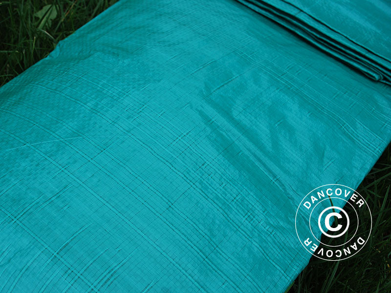 Tarpaulin 16x16 m, PE 65 g/m², Green